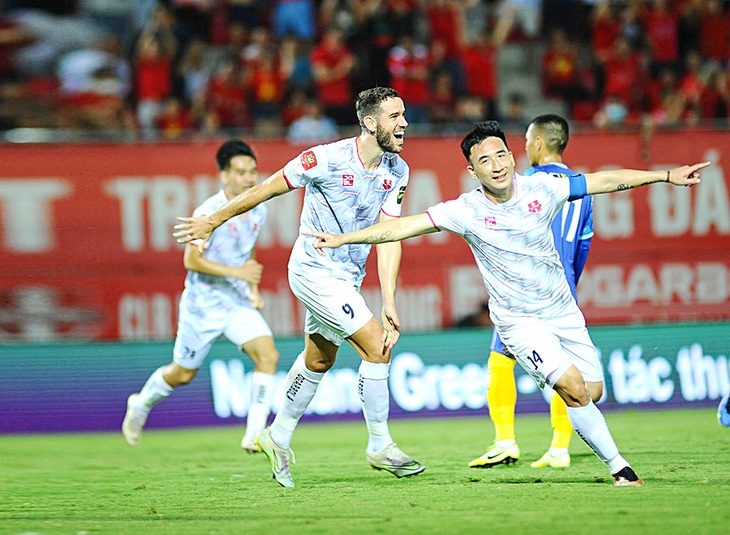 Chờ HLV Troussier làm mới tuyến giữa - Ảnh 1. Hải Huy sẽ có dịp thể hiện sau nhiều lần lỡ hẹn với đội tuyển - Ảnh: VPF
